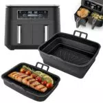 Ninipie Silikonform für Ninja Foodi Max Dual Zone AF300EU AF400EU Airfryer Zubehör