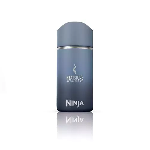 Ninja 300 ml Edelstahl Trinkflasche für Heißgetränke, BPA-frei, spülmaschinenfest