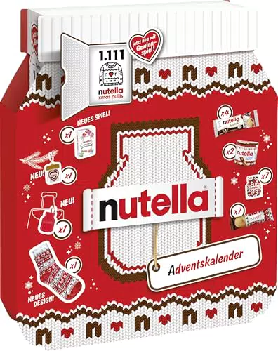 Nutella Adventskalender 2025 – Festliche Leckereien für Groß und Klein
