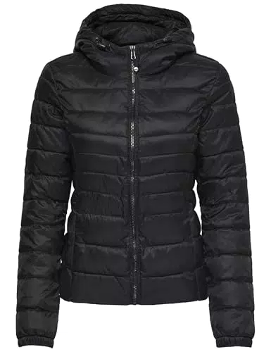 ONLY Damen Onltahoe Hood Jacket Otw Noos Jacke, High Risk Red