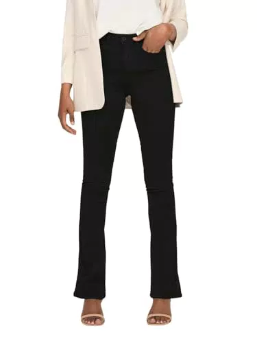 ONLY Flared Schlag Jeans | High Waist Denim Stretch Hose | ONLROYAL