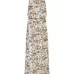 ONLY Damen Ärmelloses Maxi Blusenkleid, Lang Gepunktetes Print Tunika Dress