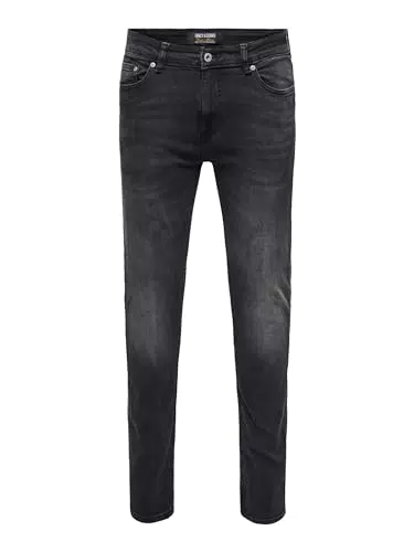 ONLY & SONS Onswarp Skinny-Fit-Jeans für Herren – Modell One WBD 9095 DCC