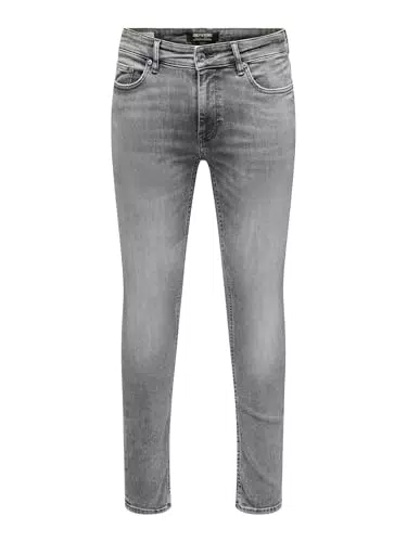 ONLY & SONS Onswarp Skinny Jeans – Modisch geschnittene Herrenjeans