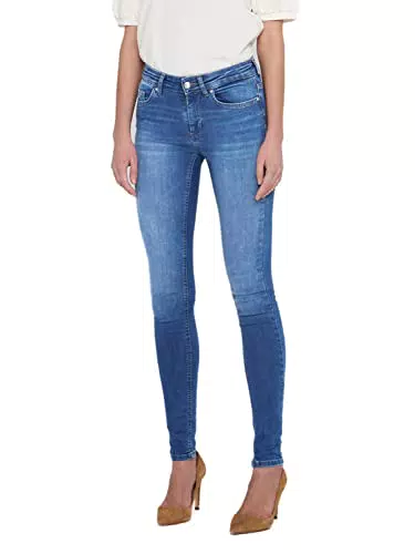 ONLY Damen Jeans 15225846 Black Denim 1 M-32