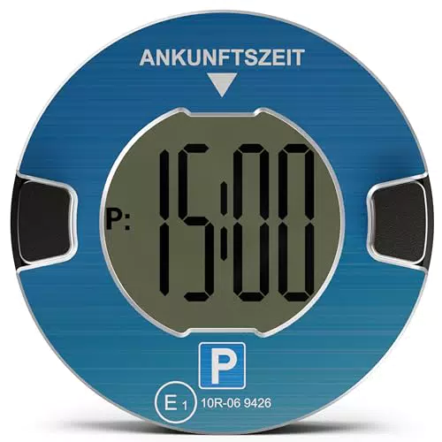 ooono Park - Elektronische Parkscheibe mit Zulassung fürs Auto - Automatische Digitale Parkscheibe Elektrisch mit Zulassung vom Kraftfahrt-Bundesamt nach StVO - Elektrische Parkuhr Auto zugelassen