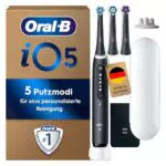 Oral-B iO Series 5 Plus Elektrische Zahnbürste mit 5 Putzmodi und Reiseetui