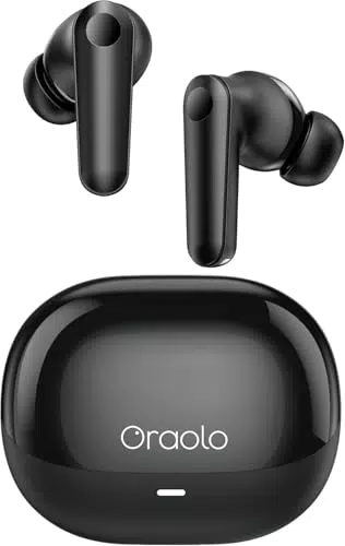 oraolo Bluetooth Kopfhörer Kabellos mit ENC-Mikrofon und 32 Stunden Akku