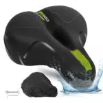 OSIGEI Fahrradsattel Ergonomisch aus Memory Foam für Stadtfahrten und MTB