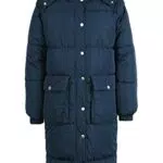 OXMO OXAlba Damen Wintermantel Parka Steppmantel mit Kapuze