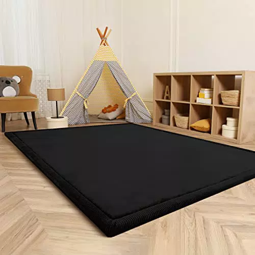 Paco Home Kinderteppich Spielteppich Krabbeldecke rutschfest für Jungen und Mädchen