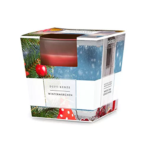 pajoma Duftkerze, Lavendel - im satinierten Glas, 120g Wachsgewicht
