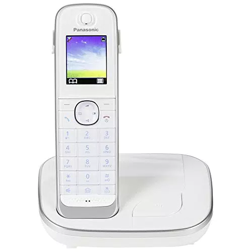 Panasonic KX-TGJ320GW Familien-Telefon mit Anrufbeantworter weiß