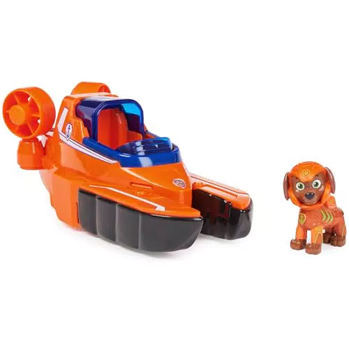 PAW Patrol Aqua Pups Spielzeugauto Hummer-Design mit Zuma Figur für Kinder
