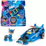 PAW PATROL Mighty Kinofilm Rubble Superhelden-Basisfahrzeug mit Licht und Geräuschen