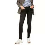 Pepe Jeans Damen Soho Skinny Jeans, Schwarz