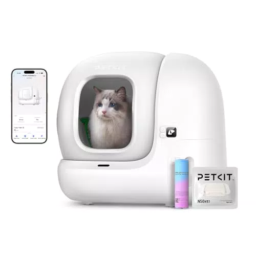 PETKIT Pura Max 2 Selbstreinigende Katzentoilette mit App-Steuerung und Geruchsbeseitigung