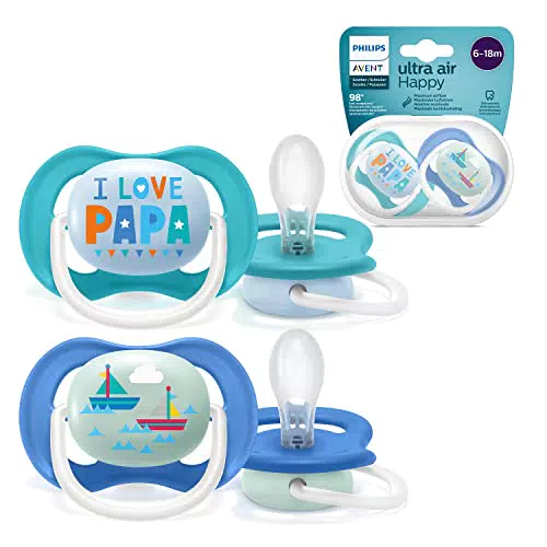 Philips AVENT Ultra Air Schnuller SCF080/03 für 6-18 Monate