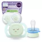 Philips Avent Nacht-Schnuller SCF075/18 – kiefergerechtes Design, BPA-frei