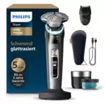 Philips Rasierer i9000 Prestige, Nass- und Trockenrasierer mit Trimmer, XP9202/33
