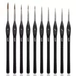 Pinselset – Feine Detailpinsel für Acryl- und Aquarellmalerei, Modellbau