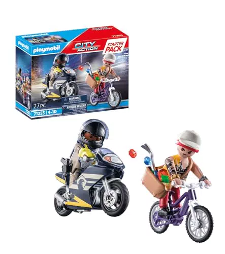 PLAYMOBIL City Action 71255 Starter Pack SEK und Juwelendieb für Kinder ab 4 Jahren