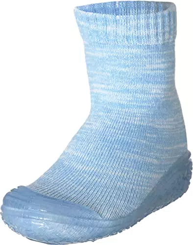 Playshoes gestrickte Hausschuh-Socken für Kinder – hohe, bequeme Hausschuhe