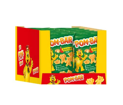 POM-BÄR Original Snacks – Knuspriger Kartoffelgenuss für Groß und Klein