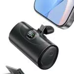 Power Bank Mini 5000mAh für iPhone 15/16/17 - 20W PD Schnellladung mit Ständer