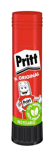 Pritt Klebestift, sicherer und kinderfreundlicher Kleber für Kunst und Bastelarbeiten