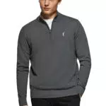 Rigby Go Strickpullover mit hohem Kragen und Reißverschluss