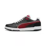 PUMA Unisex RBD Game Low Retro Sneaker, White Black-Club RED