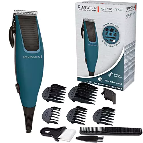 Remington HC5020 Haarschneider mit selbstschärfenden Edelstahl-Klingen, Netzbetrieb