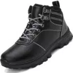 Ricema Winterschuhe Herren Damen Warm Gefüttert Rutschfest Wanderschuhe