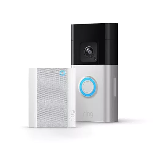 Ring Video Doorbell Pro + Chime Pro | Kabellose Sicherheitskamera mit 3D-Bewegungserfassung
