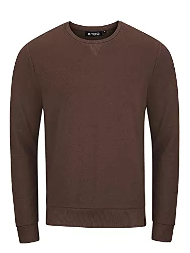 RIVPhillip Herren Pullover Basic Rundhals Sweatshirt Langarm Regular Fit