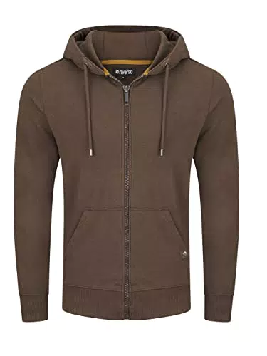 riverso Herren Sweatjacke RIVNils Regular Fit Kapuzenjacke mit Reißverschluss