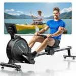 Rudergerät Magnet-Fitnesstrainer für Zuhause – 16 Stufen Widerstand, APP-kompatibel