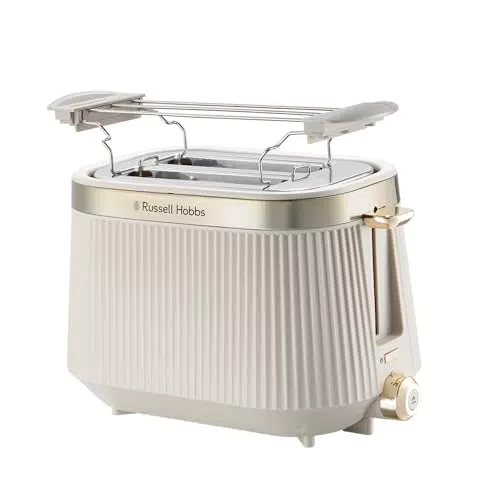 Russell Hobbs Brontë Toaster mit 6 Bräunungsstufen und Auftaufunktion