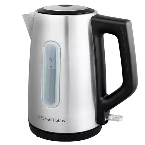 Russell Hobbs Wasserkocher Heaton 27380-70 1,7l Edelstahl 2400W mit Kalkfilter