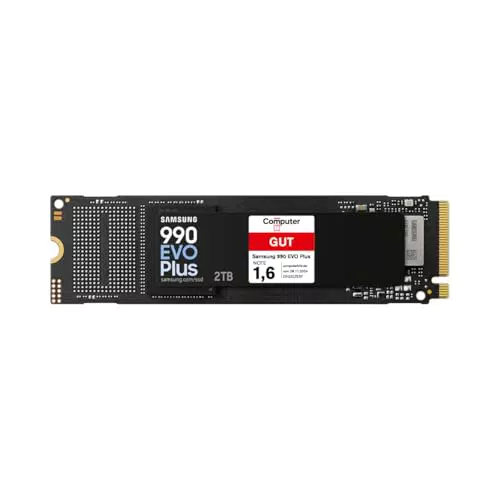 Samsung 990 EVO Plus NVMe M.2 SSD 2 TB - Höchste Leistung für Gaming und Grafikbearbeitung