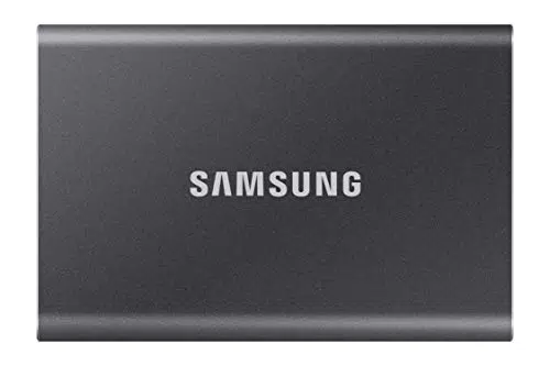 Samsung Portable SSD T7 - 2 TB USB 3.2 Gen.2 - Externe SSD für Mac, PC, Smartphone