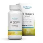 Sanhelios Sonnenvitamin-Komplex 4000 I.E. Vitamin D3 + K2 & Omega-3 Kapseln