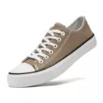 sharllen Damen Canvas Sneakers – Atmungsaktive Low Top Stoffschuhe Freizeit