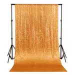 ShinyBeauty Pailletten Hintergrund Vorhang für Fotografie, Hochzeit, Party, Deko