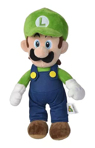 Simba 109231011 - Super Mario Luigi Plüschfigur, 30cm