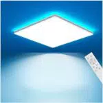 Slochi LED Deckenleuchte Dimmbar mit Fernbedienung, 25W, 3000K-6500K