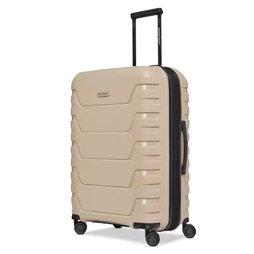 SMARTBOX Hartschalen Koffer 45 x 28 x 66 cm mit TSA-Schloss und 4 Doppelrollen