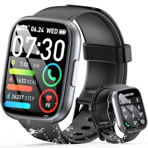 Smartwatch für Herren und Damen – 1,95" HD Fitness Tracker mit Telefonfunktion