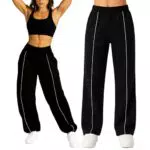 SMILODOX Jogginghose Damen Siara – Bequeme Freizeithose mit elastischem Bund